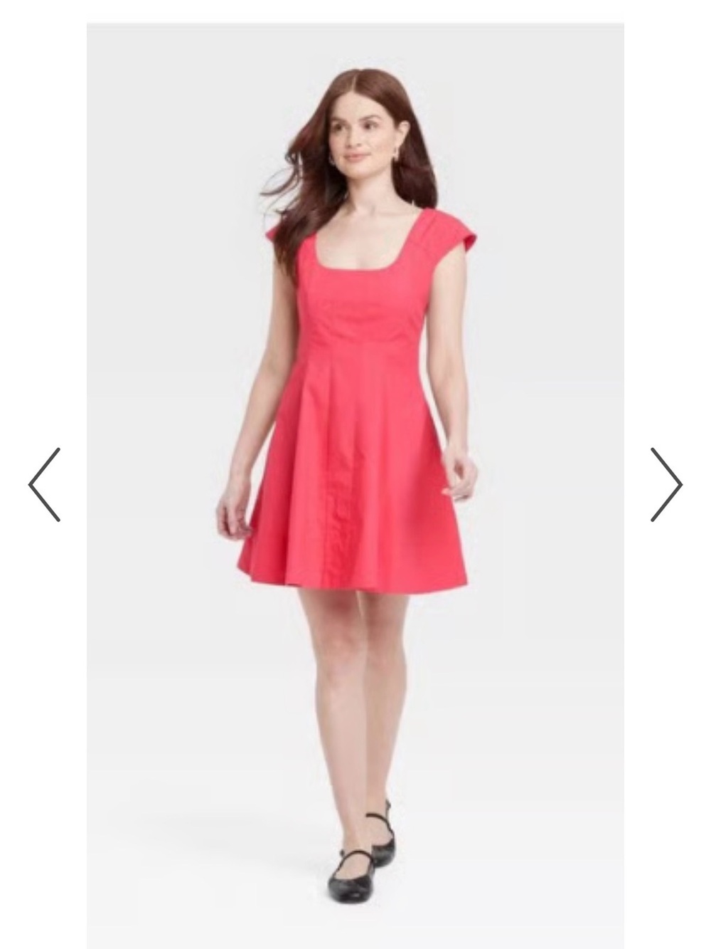 NWT | Sz 10 | A New Day Pink Corset Seam Cap Sleeve Mini Dress